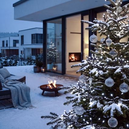 BRILAGI - LED buiten kerstlichtsnoer 800xLED 21m IP44 koud wit