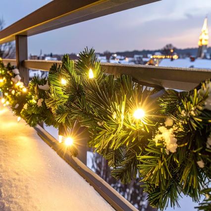 Brilagi - LED buiten kerstslinger 80xLED/230V 500 cm IP44