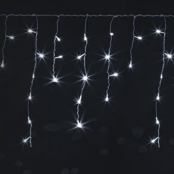 Brilagi - LED buiten kerstsnoer 200xLED/8 functies 13x0,6m IP44 koud wit