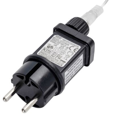 Brilagi - LED buiten kerstsnoer 200xLED/8 functies 13x0,6m IP44 koud wit