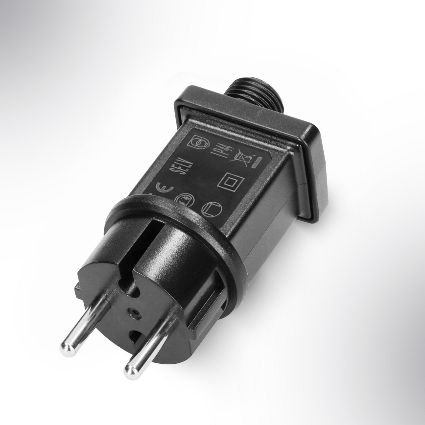 Brilagi - LED buiten kerstverlichting 150xLED 5 m IP44 koud wit, vuurwerk-effect