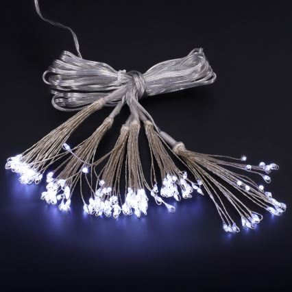 BRILAGI - LED Buiten kerstverlichting 150xLED 5m IP44 koud wit vuurwerk