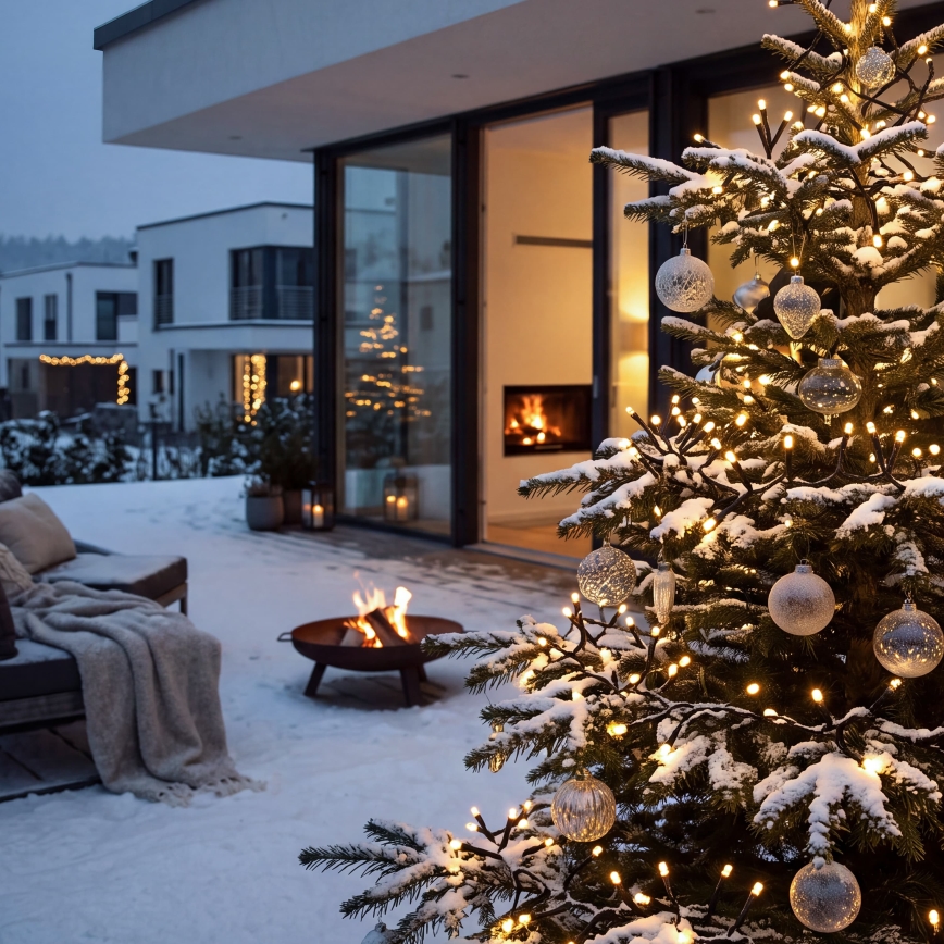 BRILAGI - LED buiten kerstverlichting 200xLED 9m IP44 warm wit