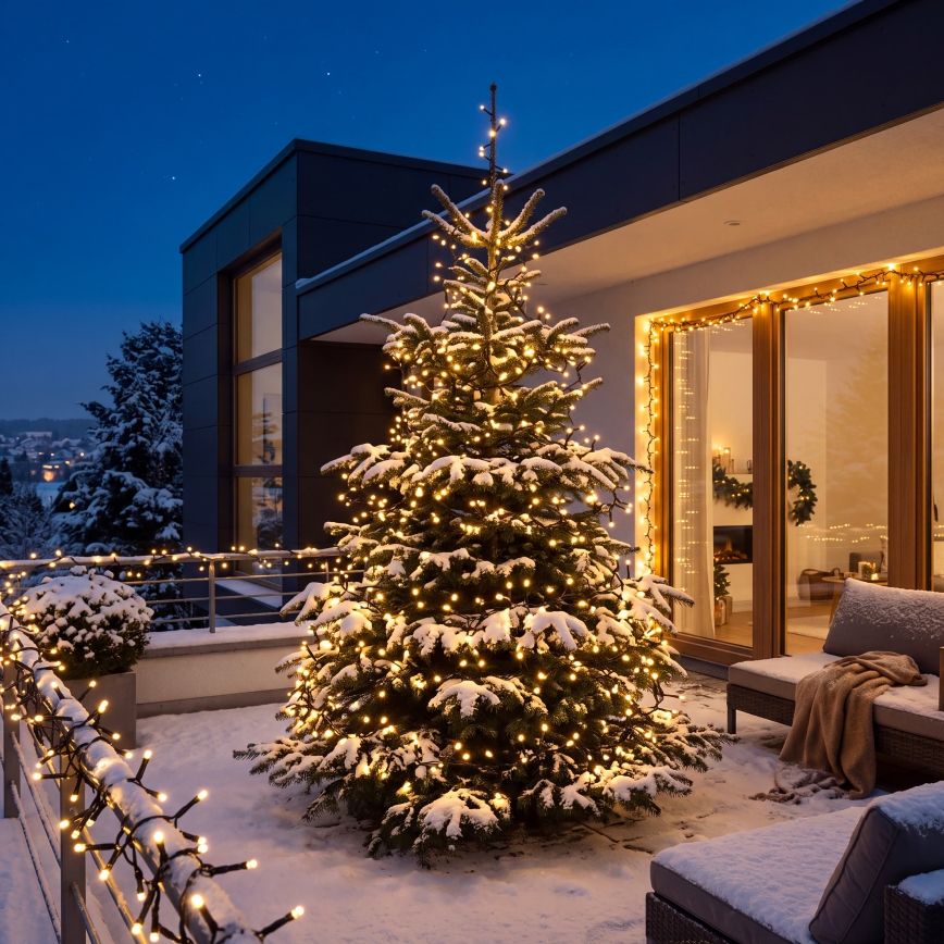 BRILAGI - LED buiten kerstverlichting 400xLED 13m IP44 warm wit