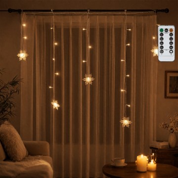 BRILAGI - LED Buiten kerstverlichting 60xLED/6W/6x0,7m IP44 warm wit