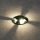 Brilagi - LED buiten oprijdbaar grondarmatuur GROUNDRAY LED/1W/230V zwart IP67