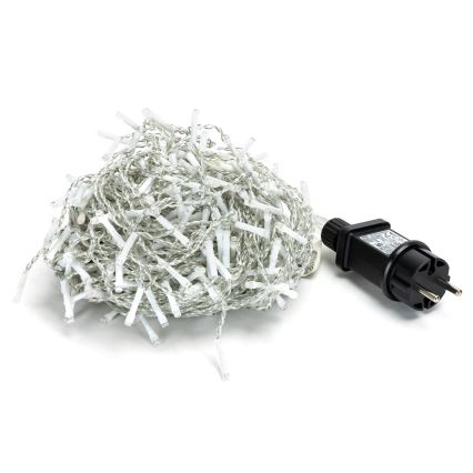 Brilagi - LED buitenketting 400xLED/8 functies 23x0,6m IP44 koud wit