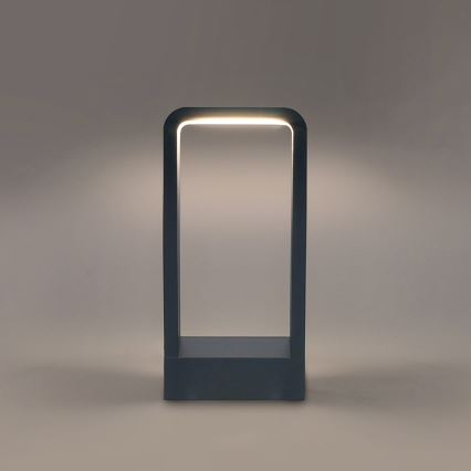 Brilagi - LED Buitenlamp BARI LED/7W/230V 3000/4000/6000K antraciet IP54 30 cm