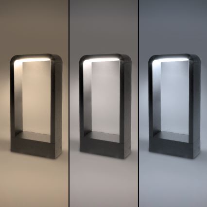 Brilagi - LED Buitenlamp BARI LED/7W/230V 3000/4000/6000K antraciet IP54 30 cm
