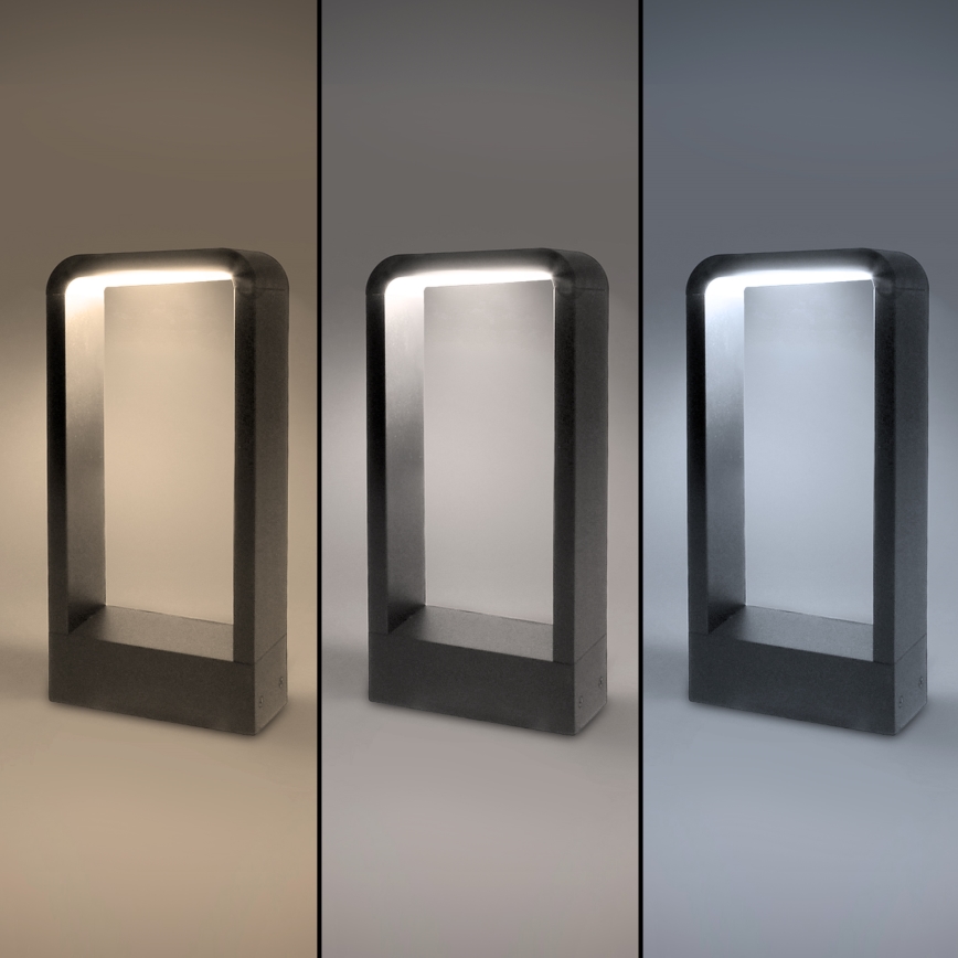 Brilagi - LED Buitenlamp BARI LED/7W/230V 3000/4000/6000K antraciet IP54 30 cm