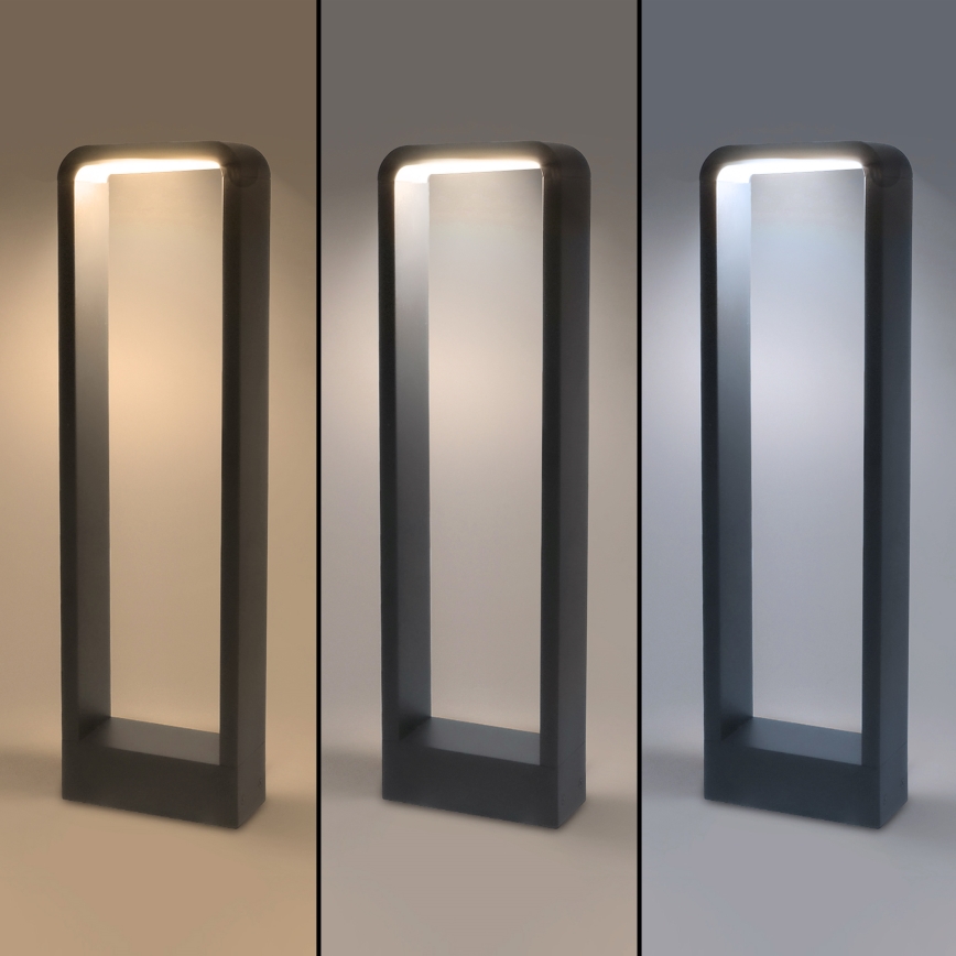 Brilagi - LED Buitenlamp BARI LED/7W/230V 3000/4000/6000K antraciet IP54 50 cm