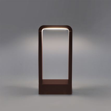 Brilagi - LED buitenlamp BARI LED/7W/230V 3000/4000/6000K bruin IP54 30 cm