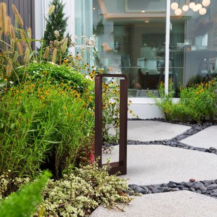 Brilagi - LED-buitenlamp BARI LED/7W/230V 3000/4000/6000K bruin IP54 50 cm