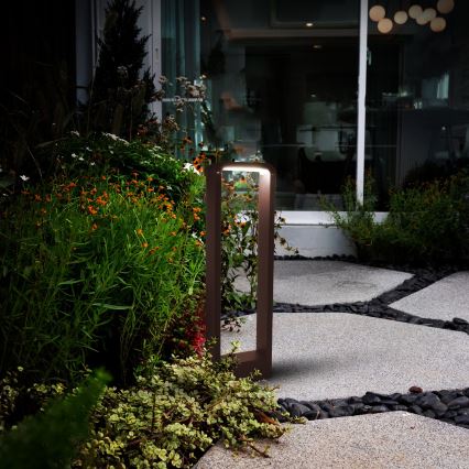 Brilagi - LED-buitenlamp BARI LED/7W/230V 3000/4000/6000K bruin IP54 50 cm