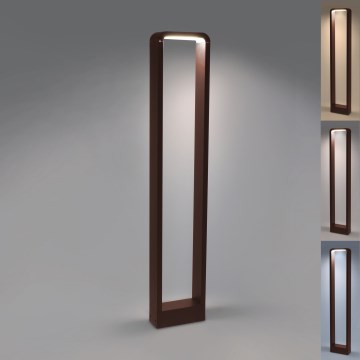 Brilagi - LED buitenlamp BARI LED/7W/230V 3000/4000/6000K bruin IP54 80 cm