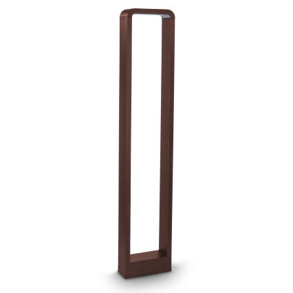 Brilagi - LED buitenlamp BARI LED/7W/230V 3000/4000/6000K bruin IP54 80 cm