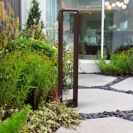 Brilagi - LED buitenlamp BARI LED/7W/230V 3000/4000/6000K bruin IP54 80 cm