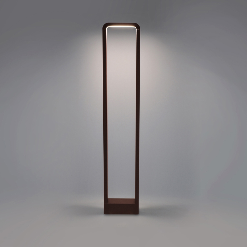 Brilagi - LED buitenlamp BARI LED/7W/230V 3000/4000/6000K bruin IP54 80 cm