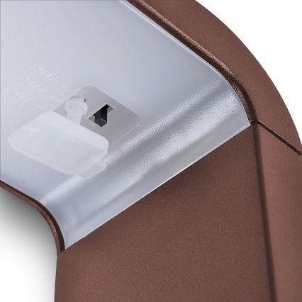 Brilagi - LED buitenlamp BARI LED/7W/230V 3000/4000/6000K bruin IP54 80 cm