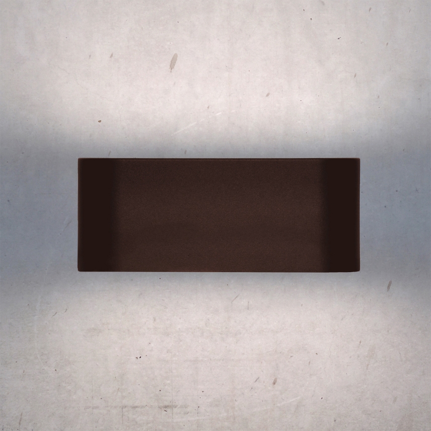 Brilagi - LED buitenwandlamp BARI LED/7W/230V 3000/4000/6000K bruin IP54