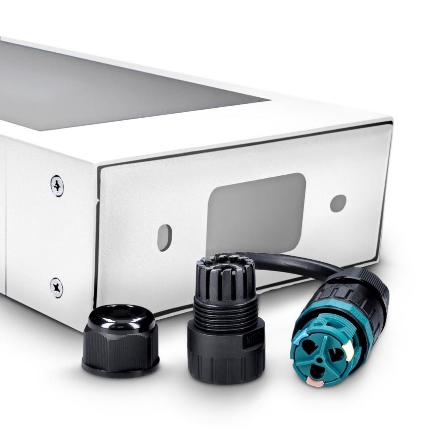 Brilagi - LED Buitenlamp BARI LED/7W/230V 3000/4000/6000K wit IP54 50 cm