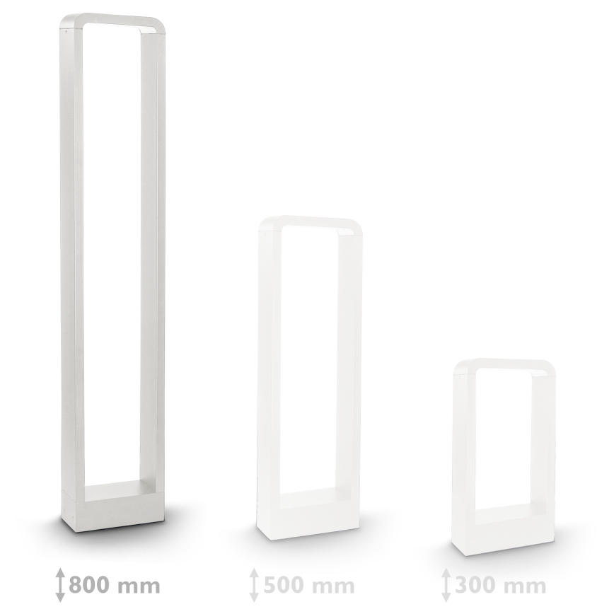 Brilagi - LED Buitenlamp BARI LED/7W/230V 3000/4000/6000K wit IP54 80 cm