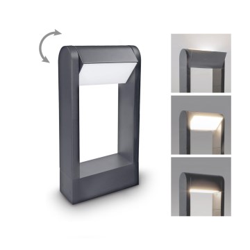 Brilagi - LED Buitenlamp CROTONE LED/7W/230V antraciet IP54 30 cm