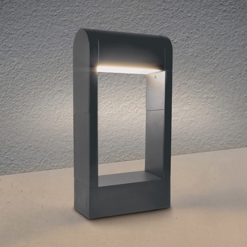 Brilagi - LED Buitenlamp CROTONE LED/7W/230V antraciet IP54 30 cm