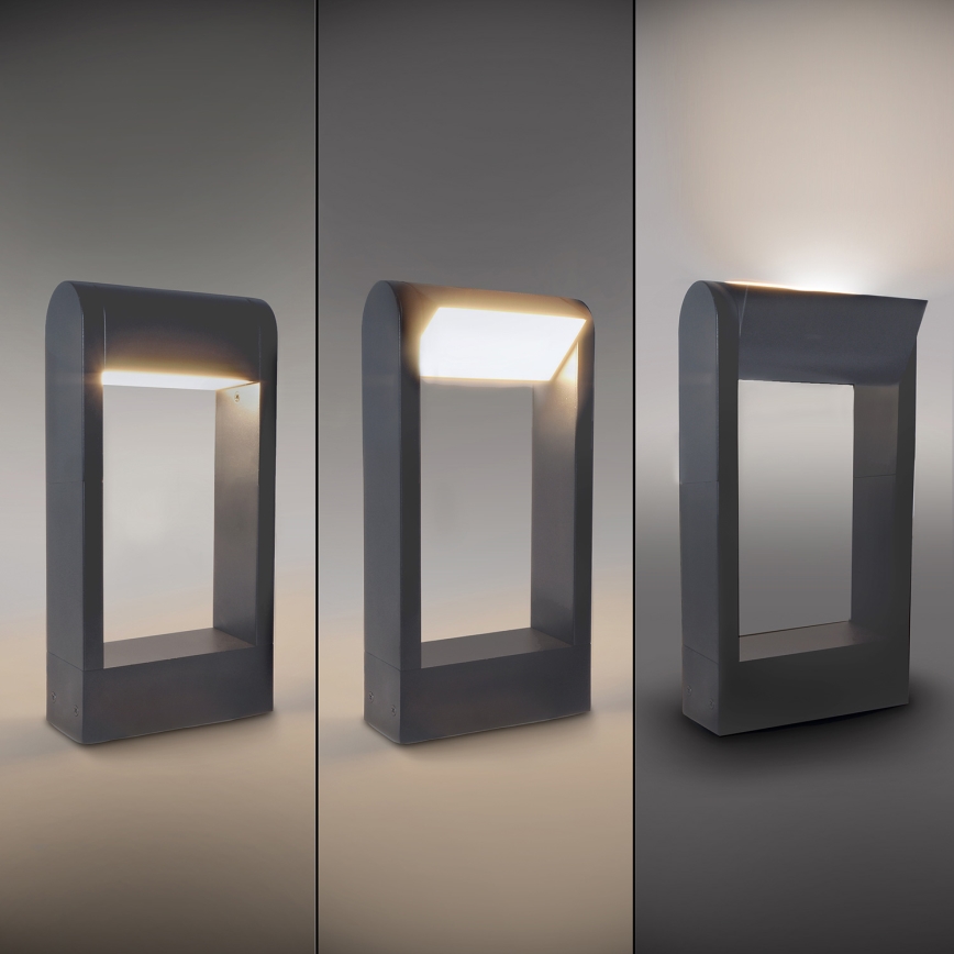 Brilagi - LED Buitenlamp CROTONE LED/7W/230V antraciet IP54 30 cm