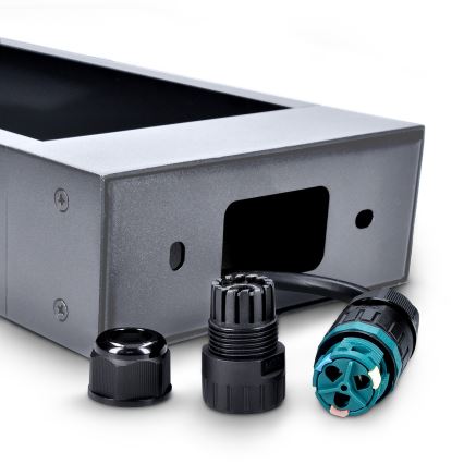 Brilagi - LED Buitenlamp CROTONE LED/7W/230V antraciet IP54 30 cm
