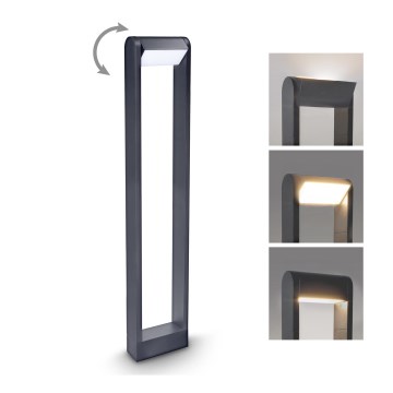 Brilagi - LED Buitenlamp CROTONE LED/7W/230V antraciet IP54 80 cm
