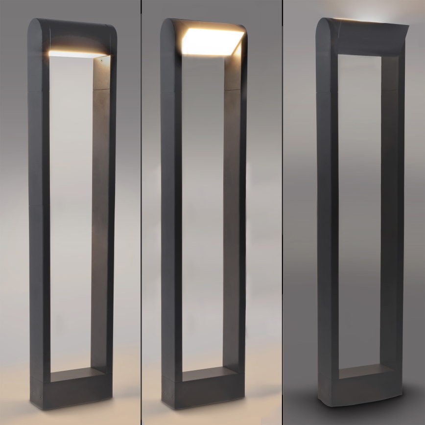 Brilagi - LED Buitenlamp CROTONE LED/7W/230V antraciet IP54 80 cm