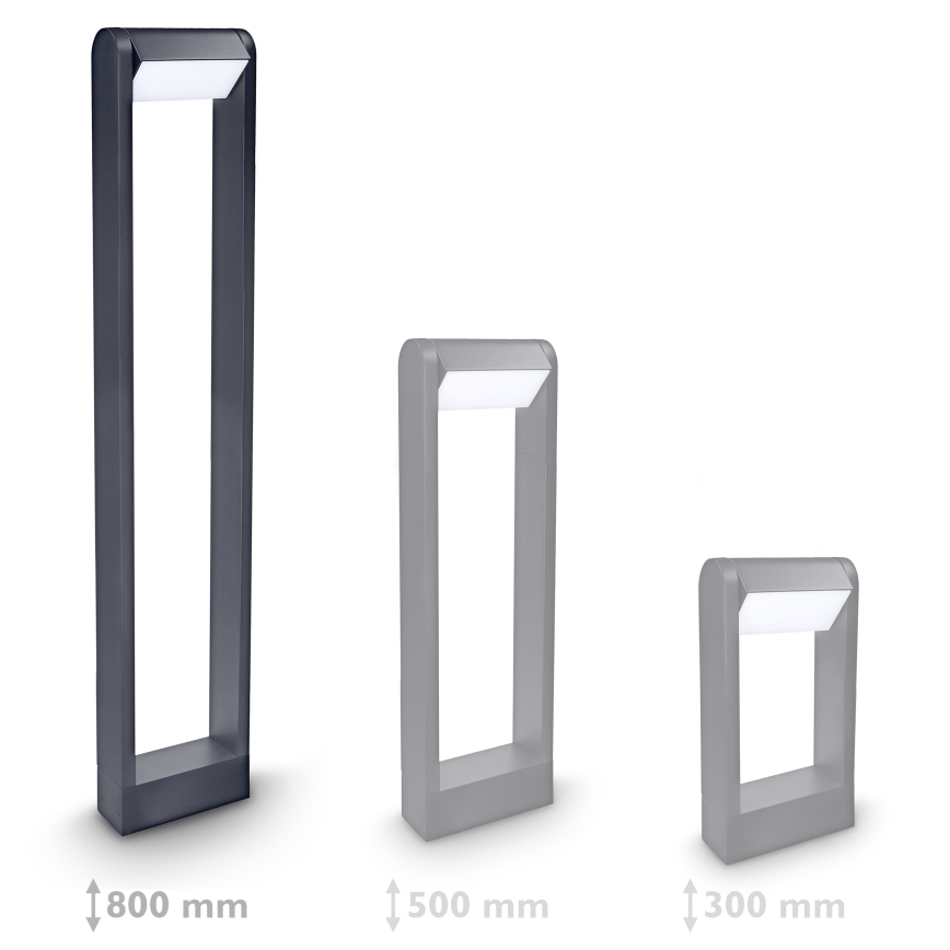 Brilagi - LED Buitenlamp CROTONE LED/7W/230V antraciet IP54 80 cm