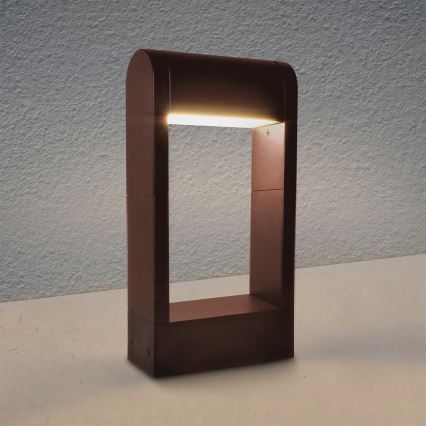 Brilagi - LED buitenlamp CROTONE LED/7W/230V bruin IP54 30 cm