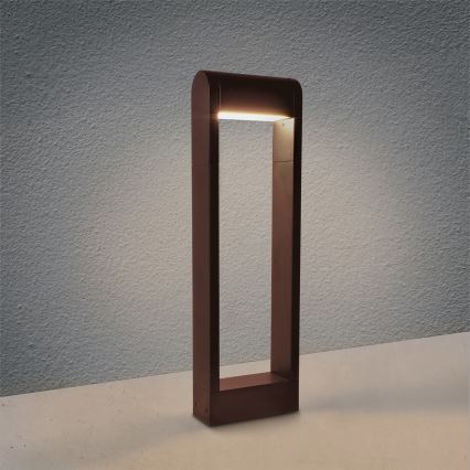 Brilagi - LED buitenlamp CROTONE LED/7W/230V bruin IP54 50 cm