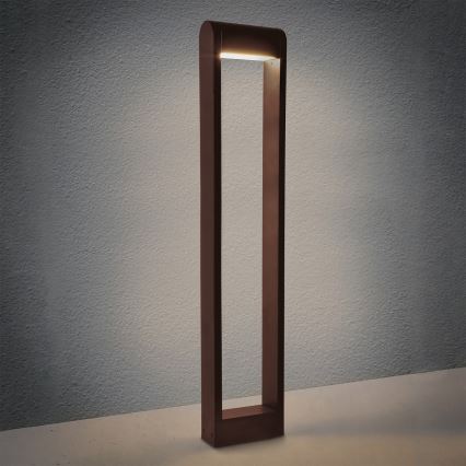 Brilagi - LED buitenlamp CROTONE LED/7W/230V bruin IP54 80 cm