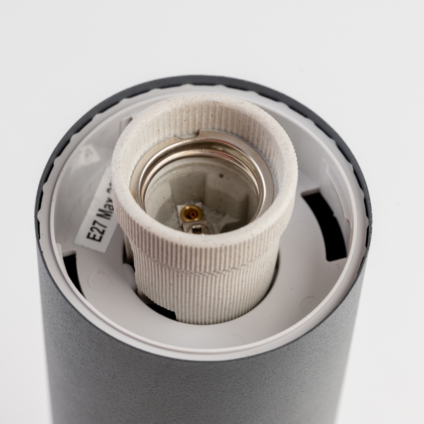 BRILAGI - LED-buitenlamp ELIA 1xE27/7W/230V 4000K IP44 100 cm antraciet