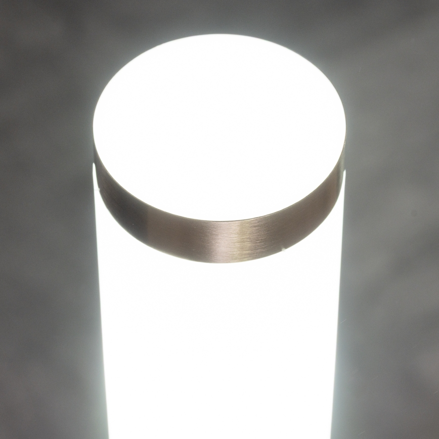 BRILAGI - LED-buitenlamp met stopcontact ELIA 1x E27/7W/230V 4000K IP44 50 cm mat chroom
