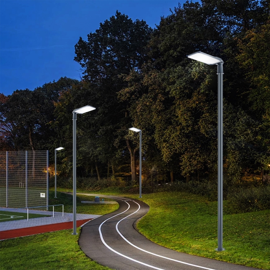 Brilagi - LED straatlantaarn voor buiten met 4 m paal en scharnier URBANLIGHT LED/200W/230V antraciet IP65