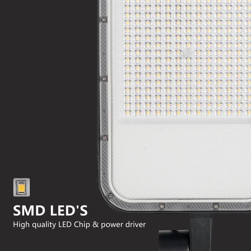 Brilagi - LED straatlantaarn voor buiten met 4 m paal en scharnier URBANLIGHT LED/200W/230V zwart IP65