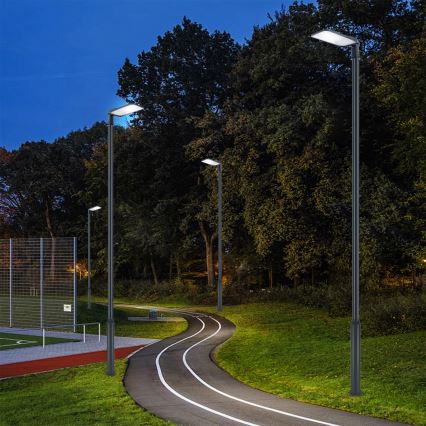 Brilagi - LED buitenstraatlamp met 5 m paal en scharnier URBANLIGHT LED/200W/230V antraciet IP65
