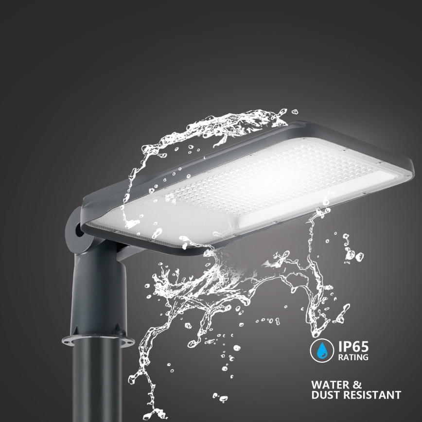 Brilagi - LED buitenstraatlamp met 5 m paal en scharnier URBANLIGHT LED/200W/230V antraciet IP65
