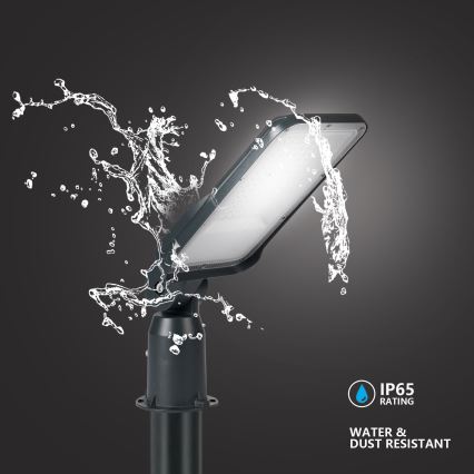 Brilagi - URBANLIGHT LED-straatlantaarn voor buiten met paal en scharnier, 3 m, LED/50W/230V, antraciet, IP65