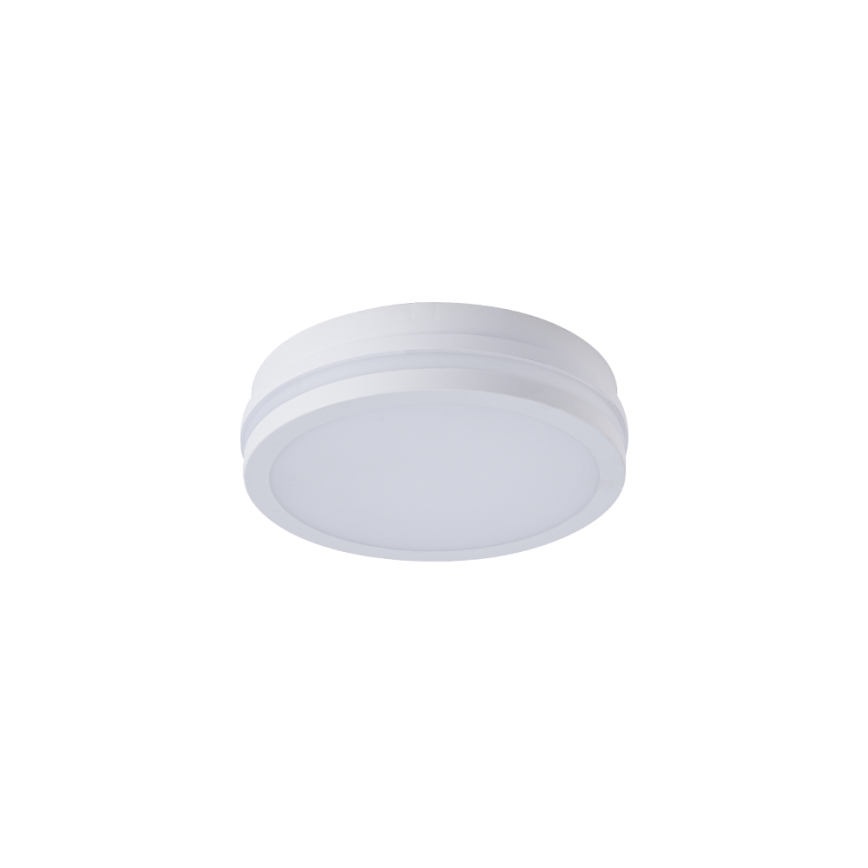 Brilagi - LED buitenplafondlamp met sensor BENE LED/18W/230V Ø 21,5 cm wit IP54