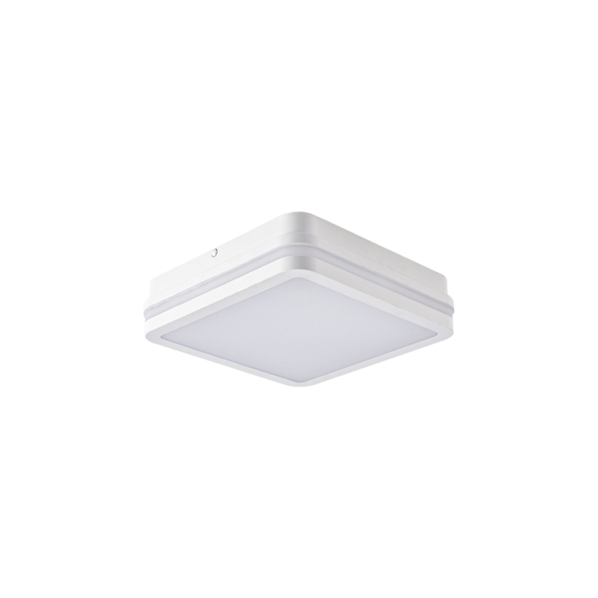 Brilagi - LED buitenlamp met sensor BENE LED/24W/230V 26x26 cm wit IP54