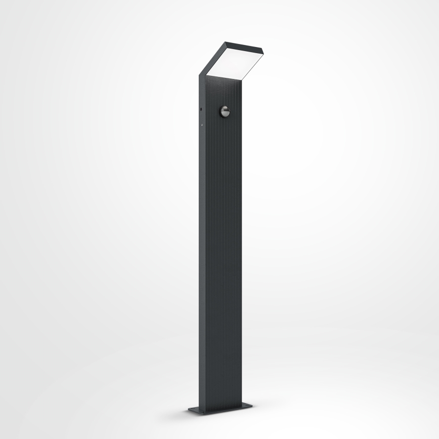 Brilagi - LED buitenlamp met sensor RIANO LED/8W/230V antraciet IP65 80 cm