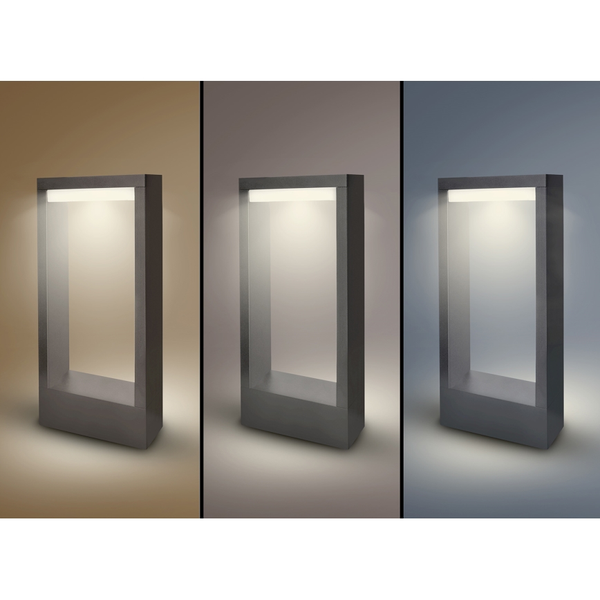 Brilagi - LED Buitenlamp RAGUSA LED/7W/230V 3000/4000/6000K antracracit IP54 30 cm