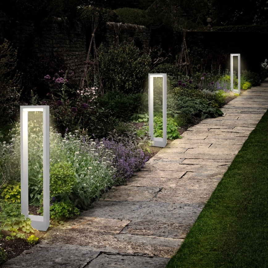 Brilagi - LED Buitenlamp RAGUSA LED/7W/230V 3000/4000/6000K wit IP54 80 cm