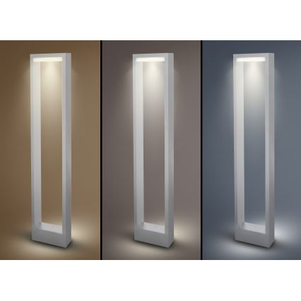 Brilagi - LED Buitenlamp RAGUSA LED/7W/230V 3000/4000/6000K wit IP54 80 cm