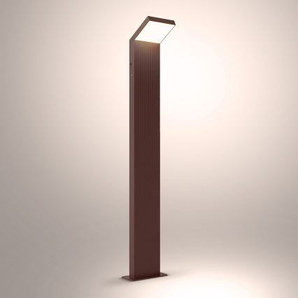 Brilagi - LED buitenlamp RIANO LED/8W/230V bruin IP65 80 cm